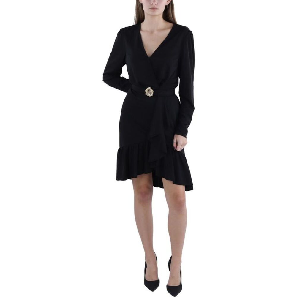Lauren Ralph Lauren Black Wrap Dress